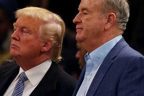 Bill O'Reilly described trying to reassure Trump after he was booed by supporters for saying he got ..