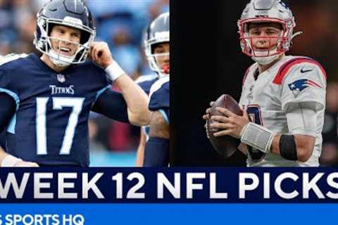 Week 12 NFL Picks: Browns at Ravens, Titans at Patriots, & MORE | CBS Sports HQ