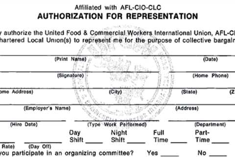 Union Authorization Card 101: All You Must Know Before Asking for Signs