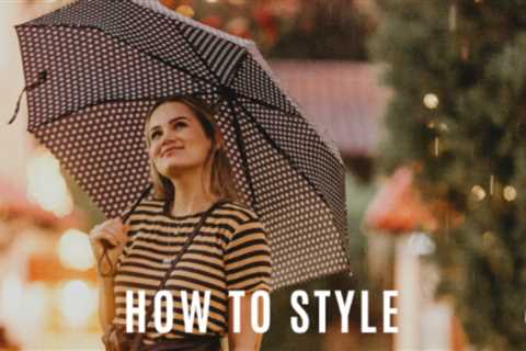 How To Style Different Types of Travel Umbrellas