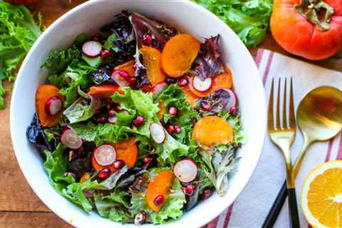 Winter Jewel Salad with Orange Vinaigrette