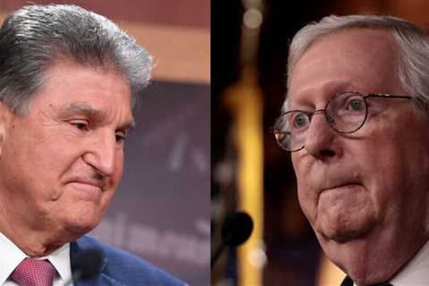 Mitch McConnell says 'it would be a great idea' for Joe Manchin to switch parties