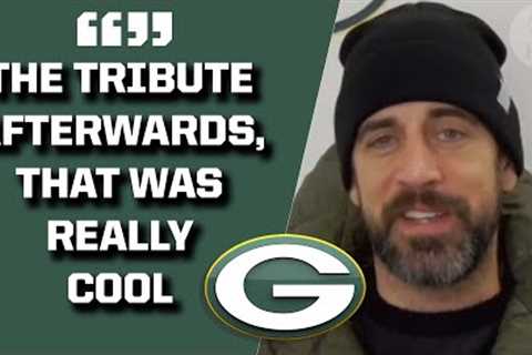 Aaron Rodgers on Setting Packers Franchise TD Record, Win Over Browns, & MORE | CBS Sports HQ