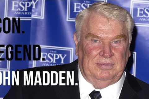 'John Madden is the definition of an ICON, of a LEGEND!' - Marcus Spears pays tribute | First Take