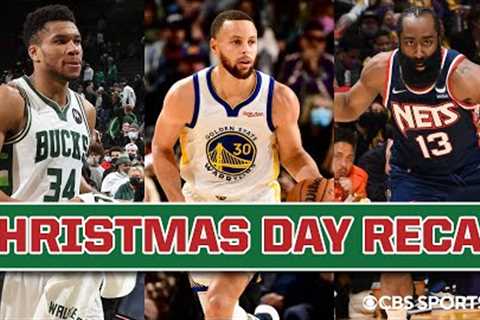 NBA Christmas Day Recap: Bucks Comeback Win, Warriors Best Record in NBA, & Nets Big Performance