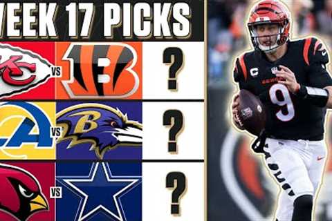 Picks for EVERY BIG Week 17 NFL Game | Picks to Win, Best Bets, & MORE | CBS Sports HQ