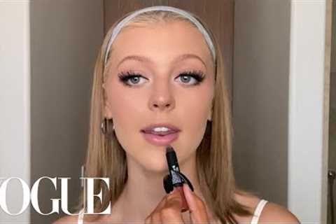TikTok Star Loren Gray's 40-Step Skin Care and Makeup Routine | Beauty Secrets | Vogue