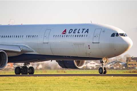 A Delta passenger punched an officer after being denied boarding because staff said he was too..