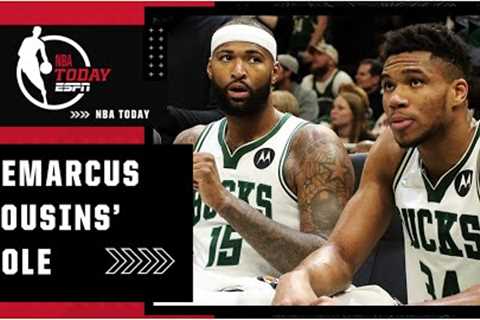 DeMarcus Cousins gives Giannis rest in Brook Lopez’s absence - Kendrick Perkins | NBA Today