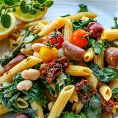 Penne with White Beans and Greens