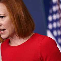 Jen Psaki backed her kid's school in a fight with Virginia's GOP governor over mandating masks for..