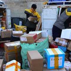 China tells citizens to avoid mail from abroad and open packages with gloves, claiming that Omicron ..