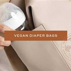 10+ Functional & Chic Vegan Leather Diaper Bags (2022)