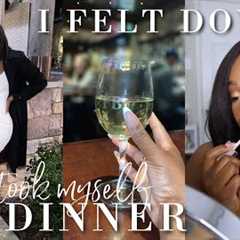 Solo Dinner Date GRWM + Day to Night Makeup Look | Maya Galore
