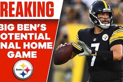 Ben Roethlisberger's Final Home Game Could Be Week 17 vs Browns | CBS Sports HQ