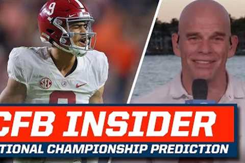 College Football Insider Shares National Championship Prediction | CBS Sports HQ