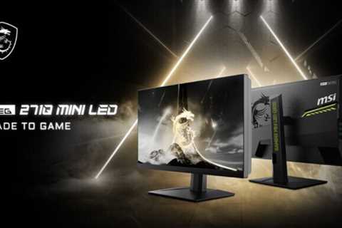 MSI launches world’s first 27-inch 300Hz Rapid IPS Mini LED display