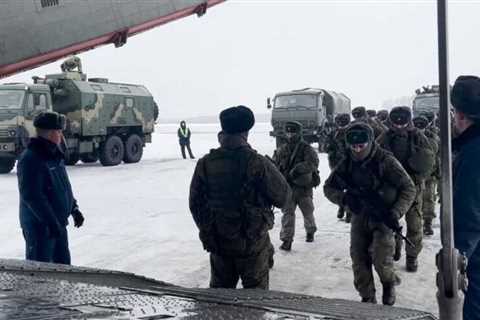 Russia has found itself facing an unexpected challenge elsewhere as it positions troops for a..