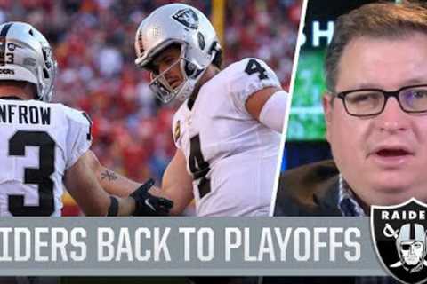 NFL Insider on Raiders First Time Back in Playoffs Since 2016