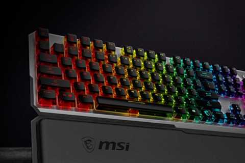MSI GK71 SONIC Keyboard Review – A Faster Experience with All Bells and Whistles