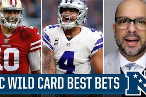Top NFC Bets for NFL's Super Wild Card Weekend [49ers, Cowboys, & MORE] | CBS Sports HQ
