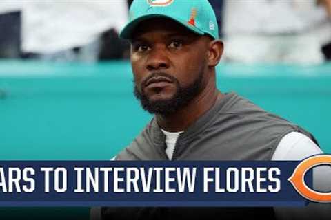 Bears Interviewing Former Dolphins HC Brian Flores Today | CBS Sports HQ