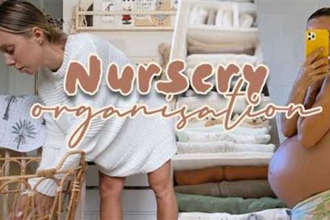 *NESTING* Nursery Organisation & Prepping for a NEWBORN!