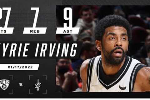 Kyrie Irving puts up 27 PTS & 9 AST vs. Cavaliers ?