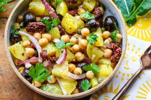 Potato, Bean and Olive Salad