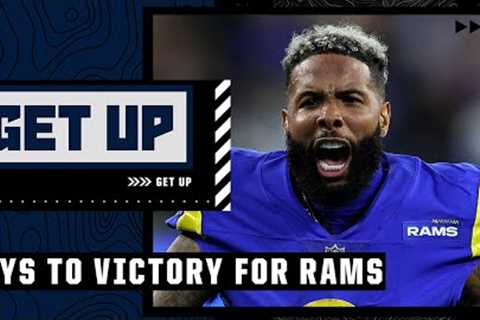 How can the Rams beat the Buccaneers in the NFC Divisional round? Get Up discusses