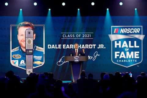Dale Earnhardt Jr.’s 3 Most Emotional (Non-Driving) Items in His NASCAR Hall of Fame Trophy Case