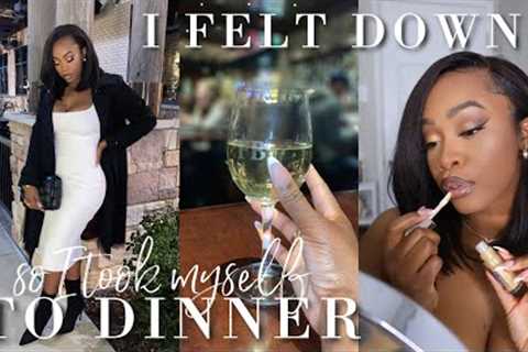 Solo Dinner Date GRWM + Day to Night Makeup Look | Maya Galore