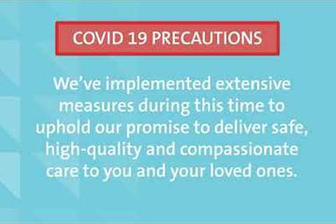 For your safety, COVID precautions are in place