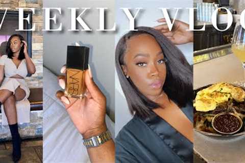 Lulus Try On, Solo Lunch Date, NARS Foundation Review | WEEKLY VLOG