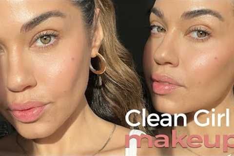 ✨Clean✨ Girl Makeup Look | NO FOUNDATION | Sephora Haul | Eman