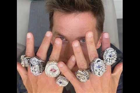 7 RINGS. What a career for Tom Brady ?| #shorts