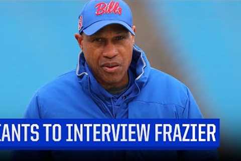 Giants to Interview Bills DC Leslie Frazier For Head Coaching Job | CBS Sports HQ