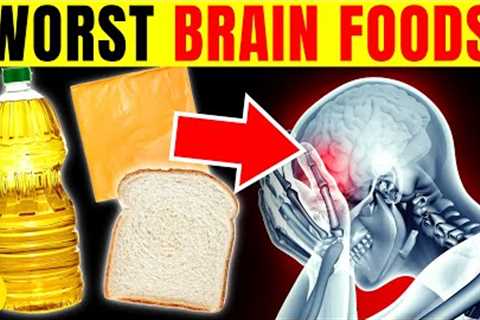 5 Worst Foods For Your Brain And Their Healthy Alternatives